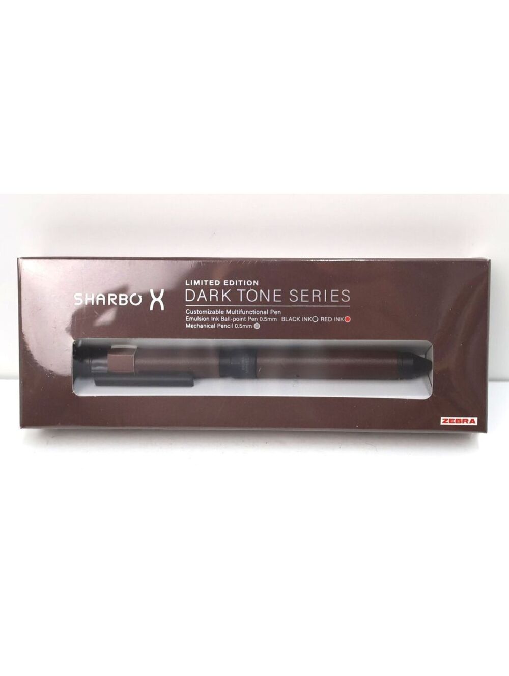 Zebra Sharbo X Limited Edition Dark Tone Series Multifunction Pen